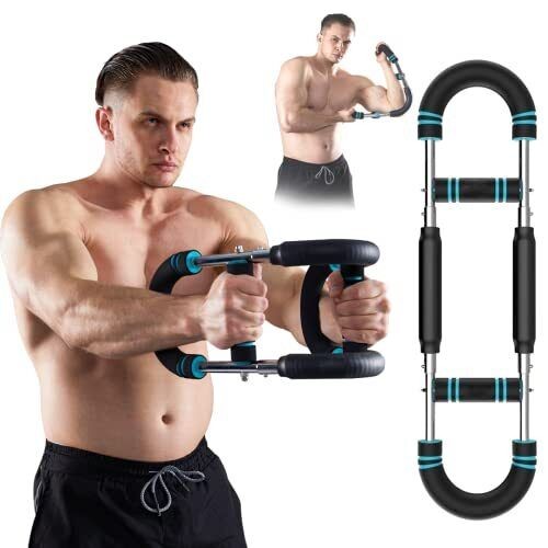 Ultimate Twister Arm Exerciser.Adjustable Chest ExpanderHome Workout Equipment